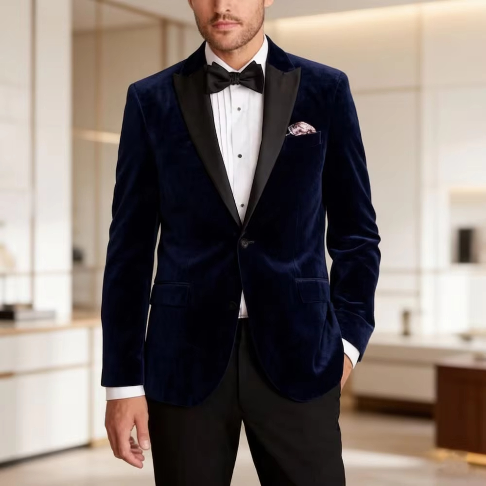 ชุดสูทกำมะหยี่สำหรับผู้ชายทรงเ - Elegant Formal Men'S Wear บทวิจารณ์และราคา