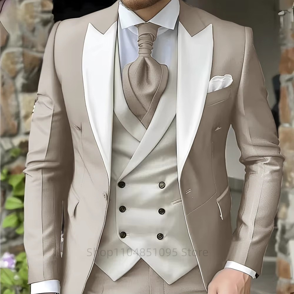 ชุดสูทผู้ชาย เสื้อแจ็คเก็ตคอแห - Elegant Formal Men'S Wear บทวิจารณ์และราคา