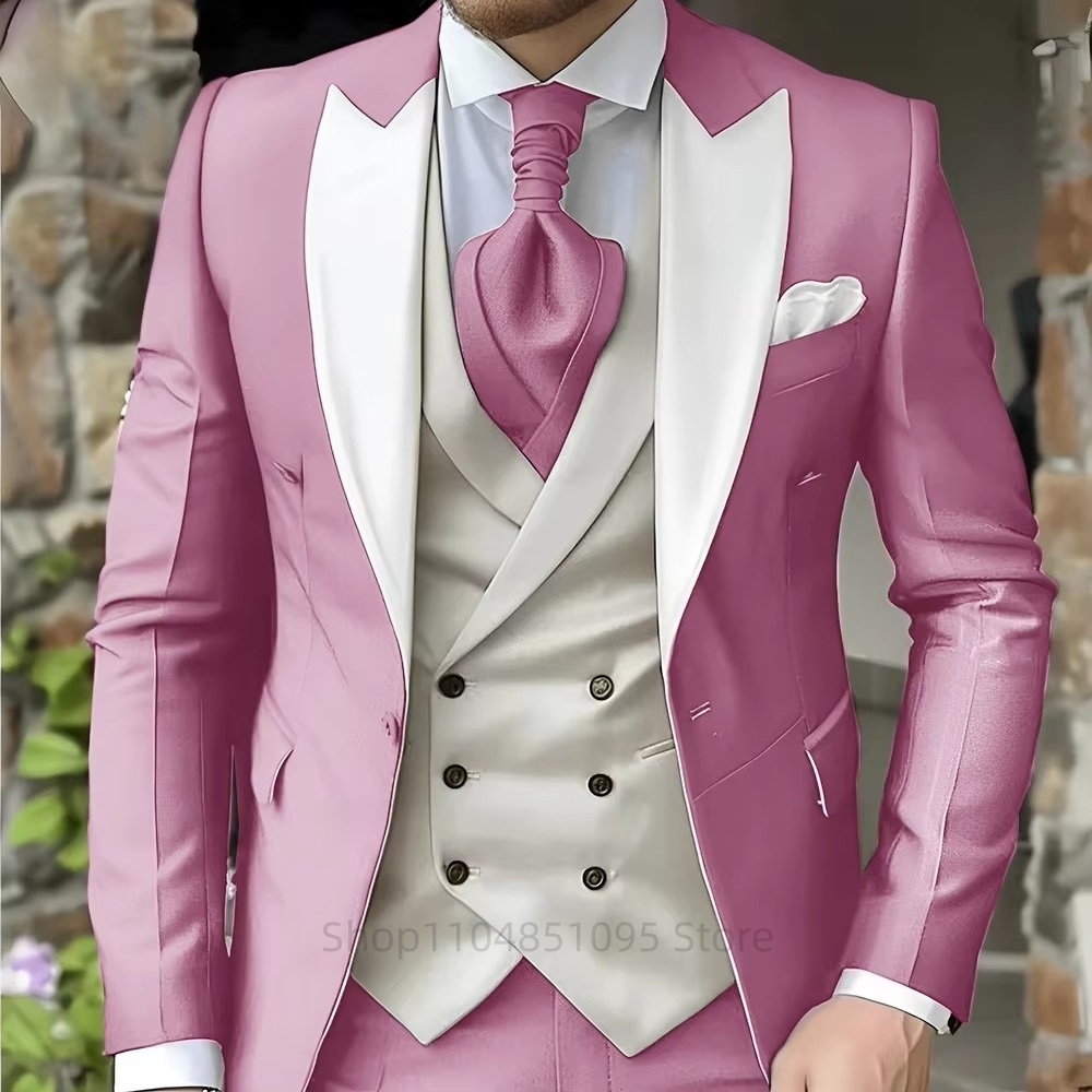 ชุดสูทผู้ชาย เสื้อแจ็คเก็ตคอแห - Elegant Formal Men'S Wear บทวิจารณ์และราคา