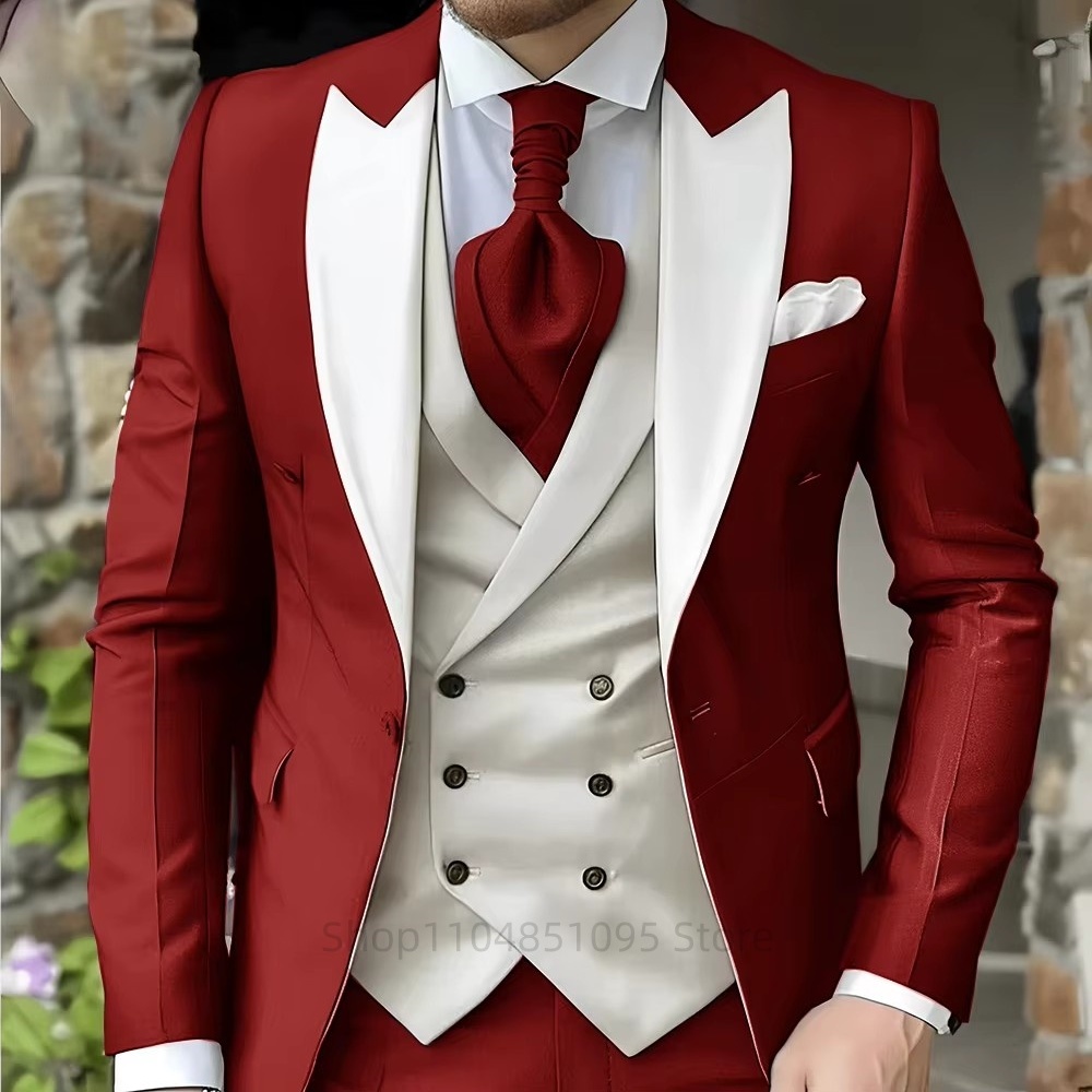 ชุดสูทผู้ชาย เสื้อแจ็คเก็ตคอแห - Elegant Formal Men'S Wear บทวิจารณ์และราคา