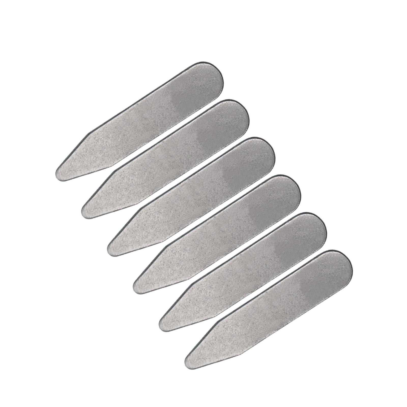 แผ่นเสริมคอเสื้อ 6 ชิ้น สำหรับ - Collar Stay Metal บทวิจารณ์และราคา