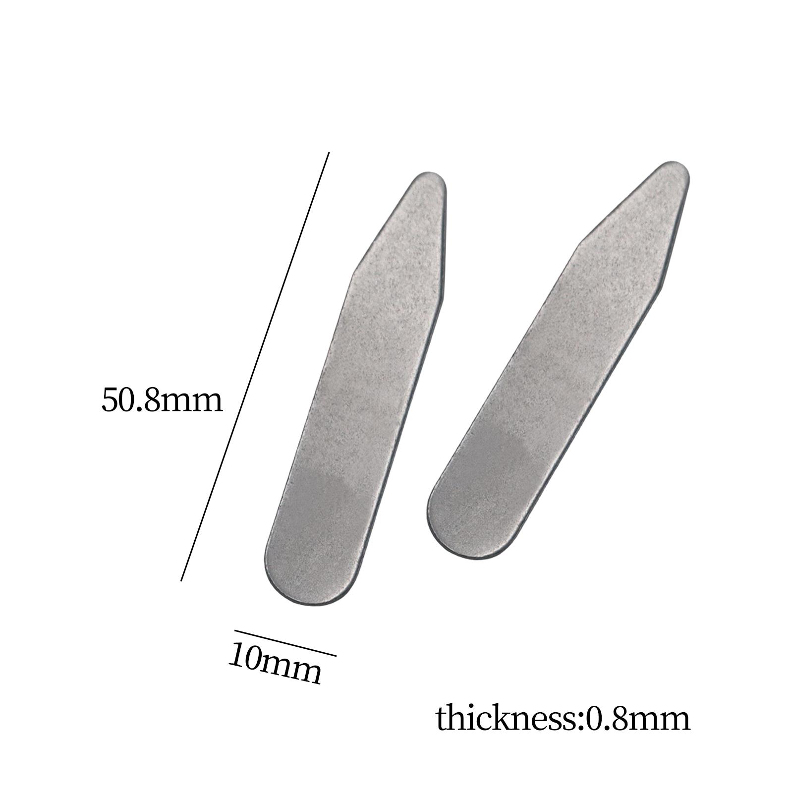 แผ่นเสริมคอเสื้อ 6 ชิ้น สำหรับ - Collar Stay Metal บทวิจารณ์และราคา