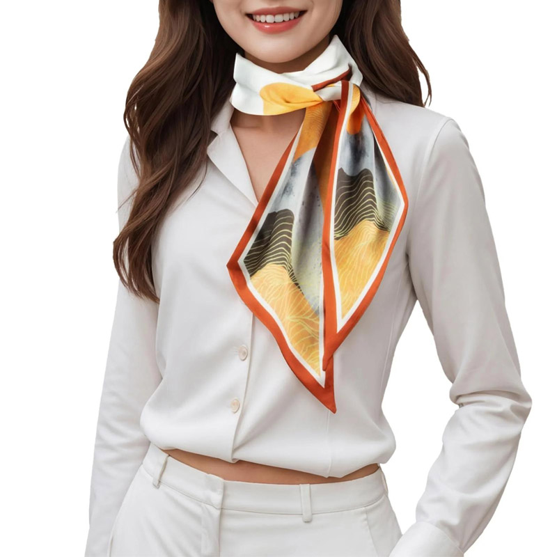 แฟชั่นลายริบบิ้นผมผ้าพันคอผู้ห - Silk Tie Woven บทวิจารณ์และราคา