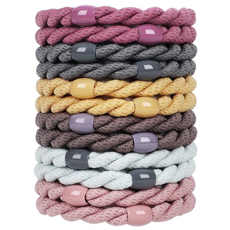 ยางรัดผมแบบยืดหยุ่น 12 ชิ้น ไม - Silk Tie Woven บทวิจารณ์และราคา