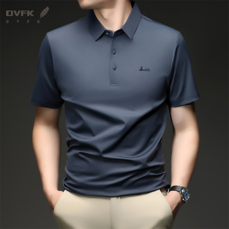เสื้อโปโลผู้ชายฤดูร้อนแขนสั้นร - Men'S Polo Formal Wear บทวิจารณ์และราคา