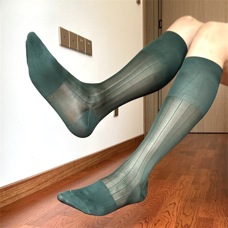 ถุงเท้าผู้ชายสีขาวแบบยาวถึงเข่ - Sock Garter Men บทวิจารณ์และราคา