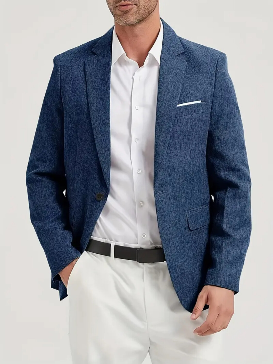 เสื้อสูทผู้ชายแบบกระดุมแถวเดีย - Elegant Formal Men'S Wear บทวิจารณ์และราคา