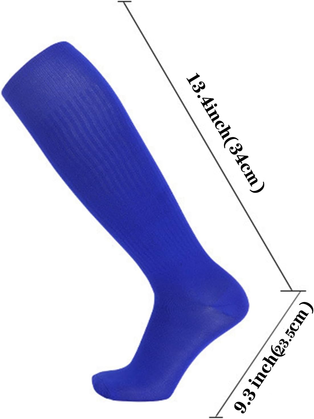 1 คู่ถุงเท้าฟุตบอลผ้าฝ้ายสูงถึ - Sock Garter Men บทวิจารณ์และราคา