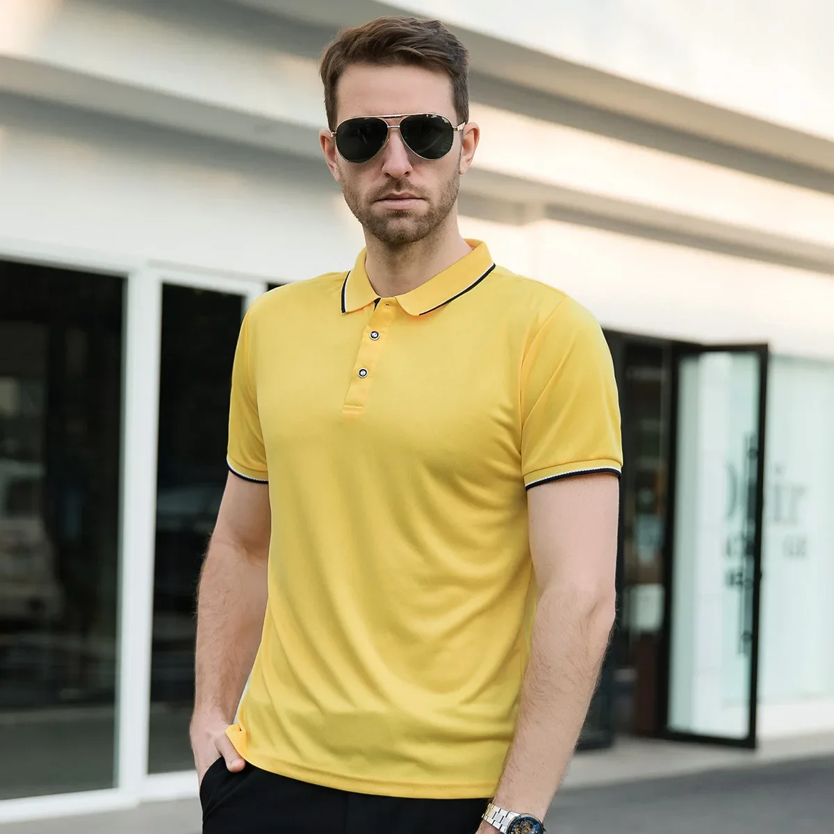 MRMT 2026 เสื้อยืดผู้ชายใหม่เอ - Men'S Polo Formal Wear บทวิจารณ์และราคา