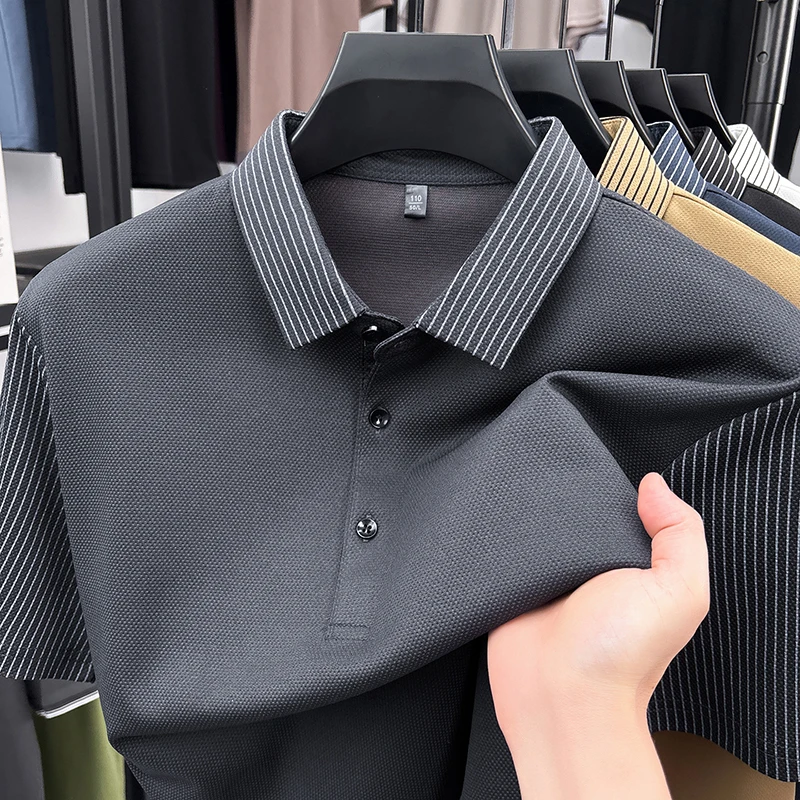 เสื้อโปโลผู้ชายแบบทางการ ปกเสื - Men'S Polo Formal Wear บทวิจารณ์และราคา