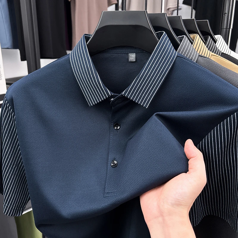เสื้อโปโลผู้ชายแบบทางการ ปกเสื - Men'S Polo Formal Wear บทวิจารณ์และราคา