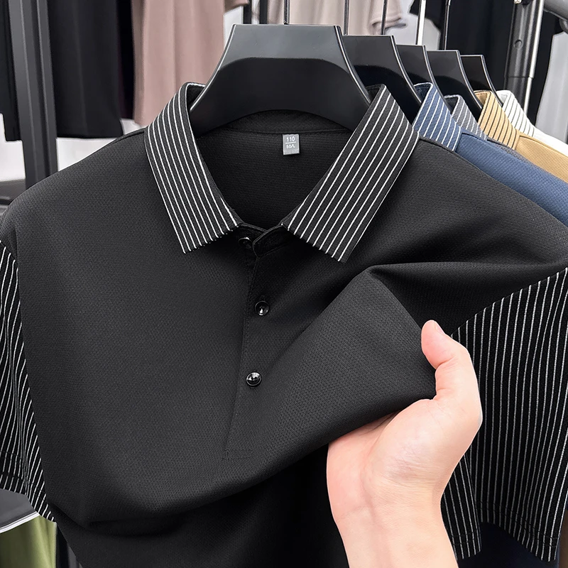 เสื้อโปโลผู้ชายแบบทางการ ปกเสื - Men'S Polo Formal Wear บทวิจารณ์และราคา