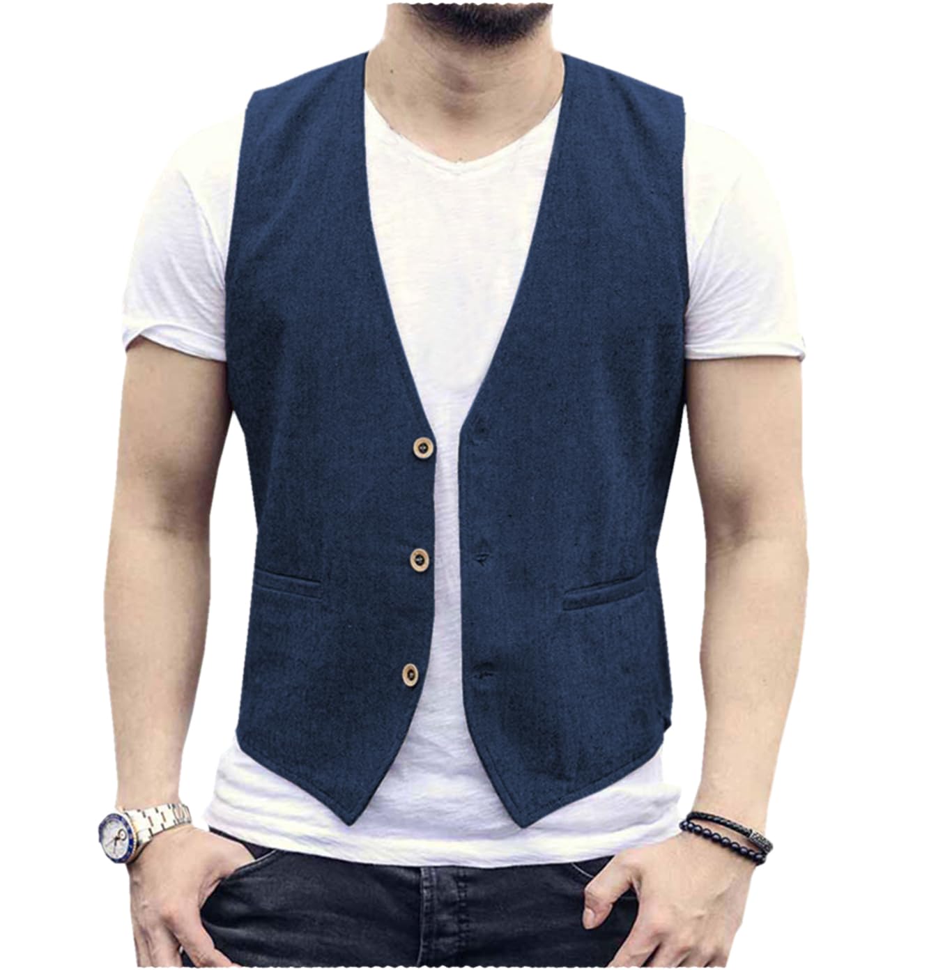 เสื้อกั๊กผ้าลินินสำหรับเจ้าบ่า - Men'S Formal Wear For A Wedding บทวิจารณ์และราคา