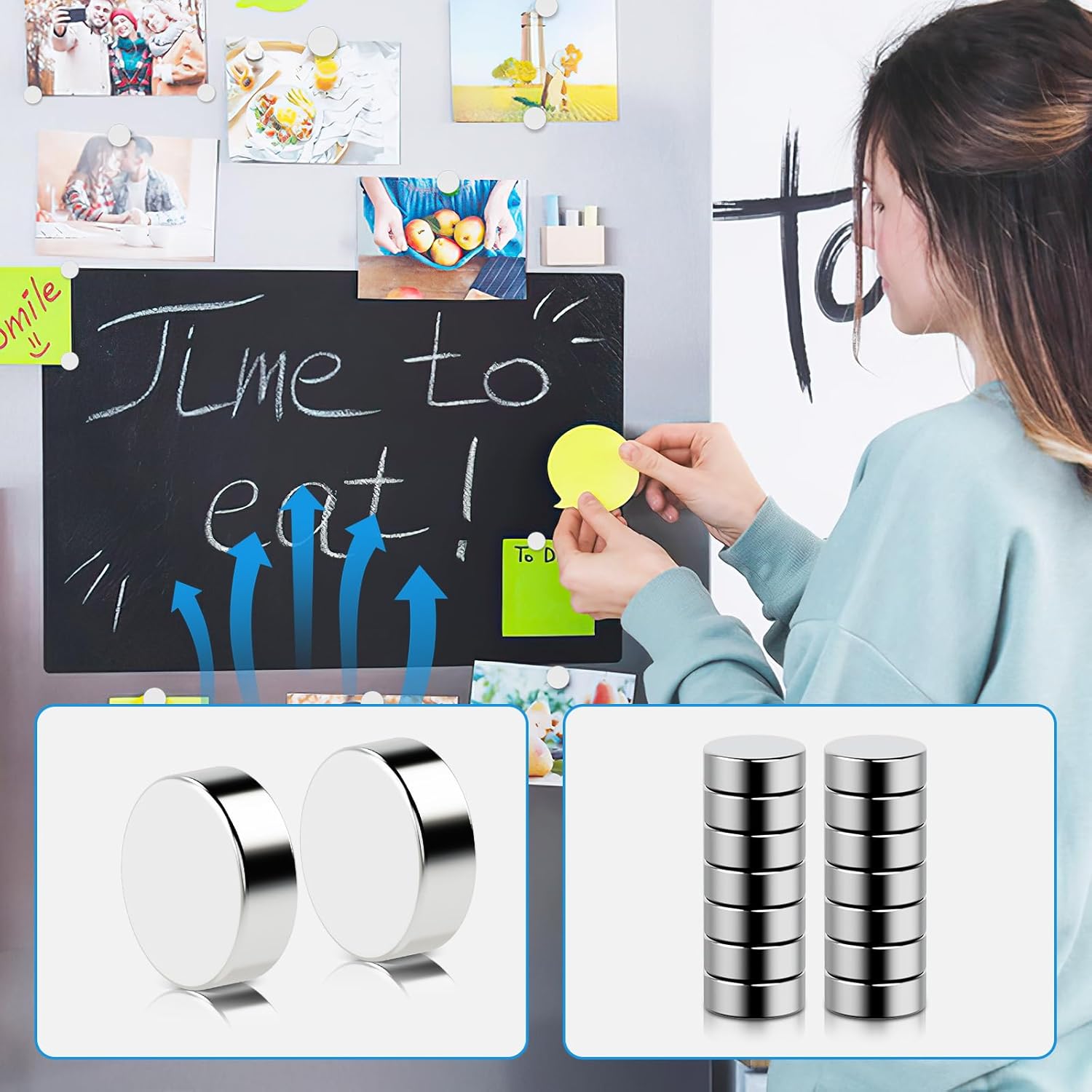 แม่เหล็กติดตู้เย็นขนาดเล็ก 40  - Collar Stay Metal บทวิจารณ์และราคา