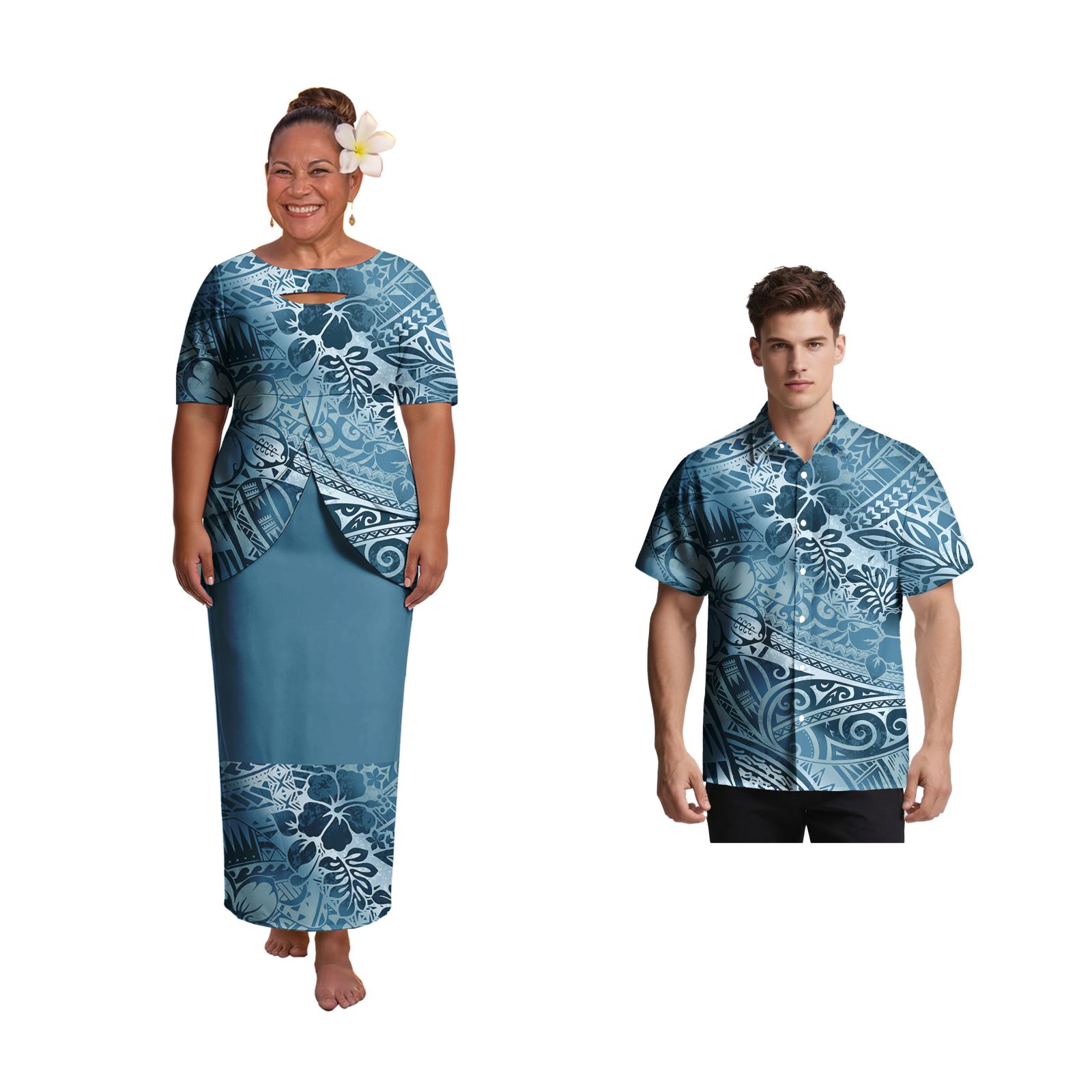 เสื้อคู่โอเวอร์ไซส์แฟชั่นขายดี - Men'S Hawaiian Formal Wear บทวิจารณ์และราคา