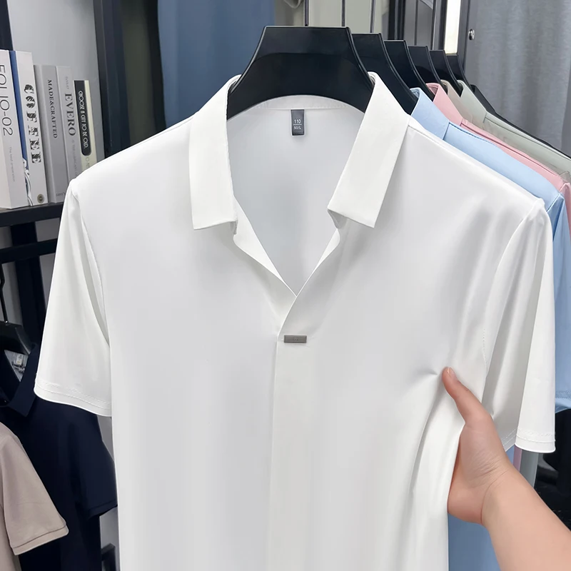 เสื้อเชิ้ตแขนสั้นสำหรับผู้ชาย  - Men'S Polo Formal Wear บทวิจารณ์และราคา