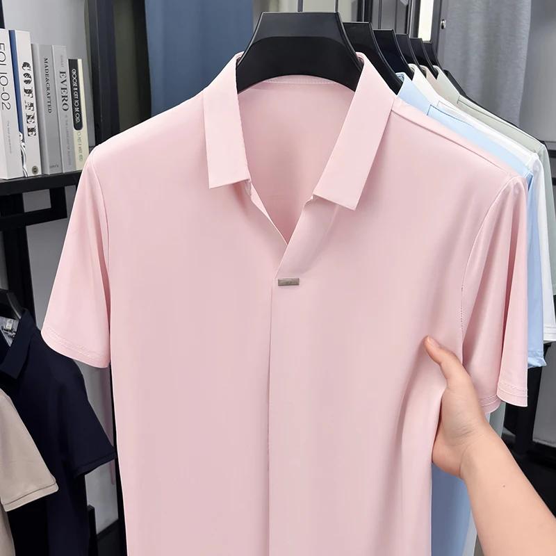 เสื้อเชิ้ตแขนสั้นสำหรับผู้ชาย  - Men'S Polo Formal Wear บทวิจารณ์และราคา